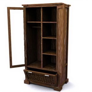 JAVA Lemari Pakaian Terbuka